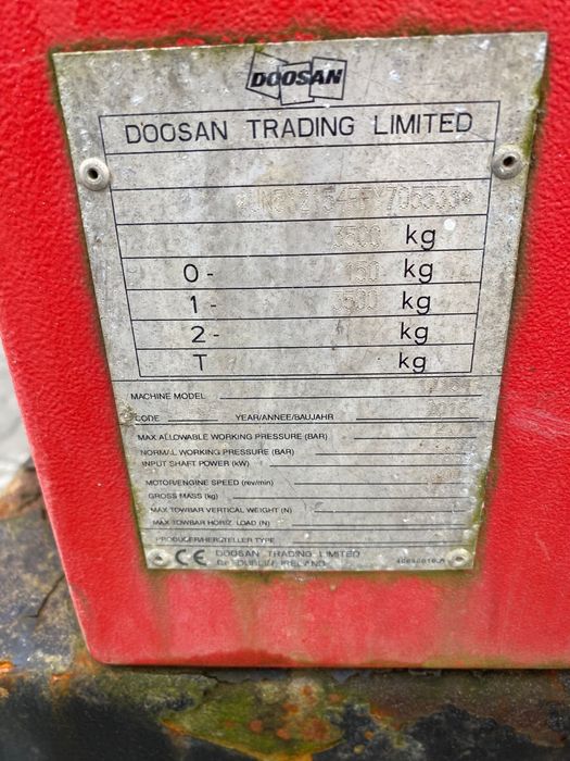 Motocompresor Doosan 12/154  15m3