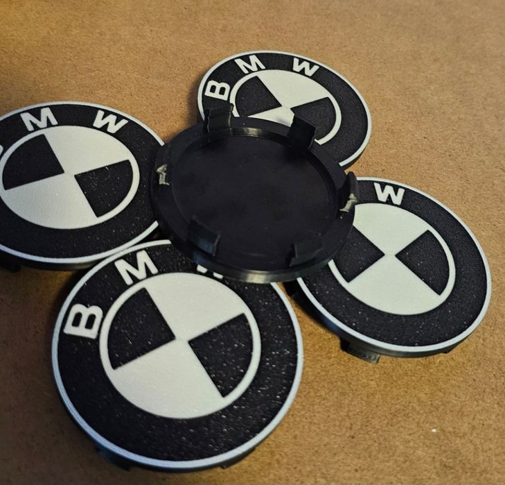Set 4 Capace Centrale Jante BMW 68mm | Print 3D ABS | Calitate Premium