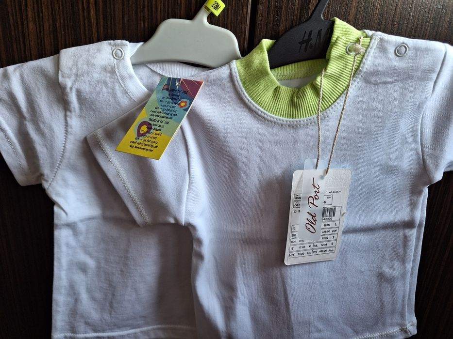 Нови блузки за бебе