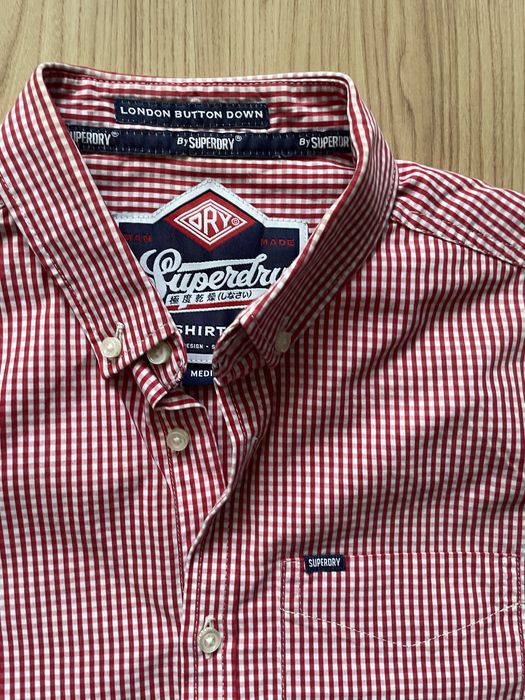 SUPERDRY / мъжка риза къс ръкав М