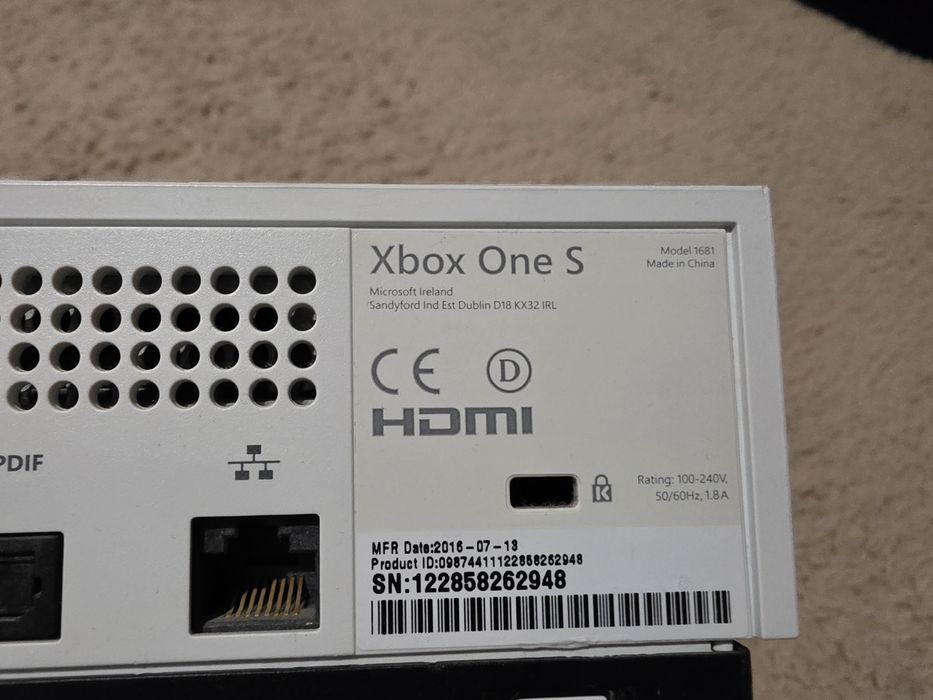 Vand X box One S