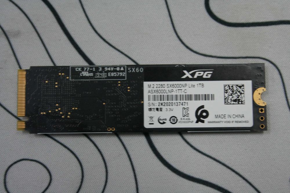 ССД Sata M2 1Tb XPG
