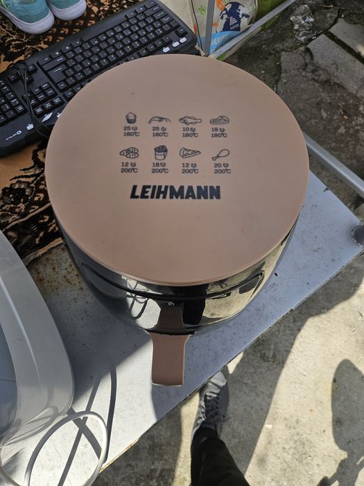 Friteuză cu aer cald (Air Fryer) Lehmann Tanzi/Fresco 8L – 1800W