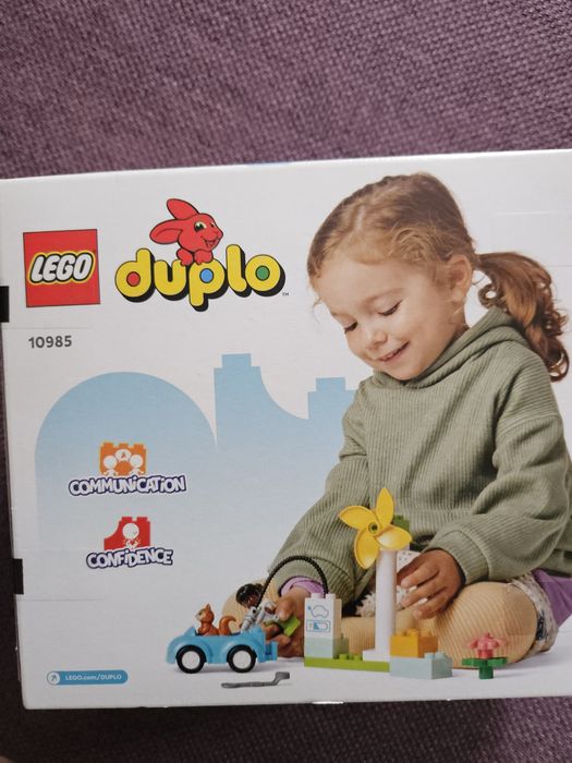 Lego duplo animale si turbina eoliana
