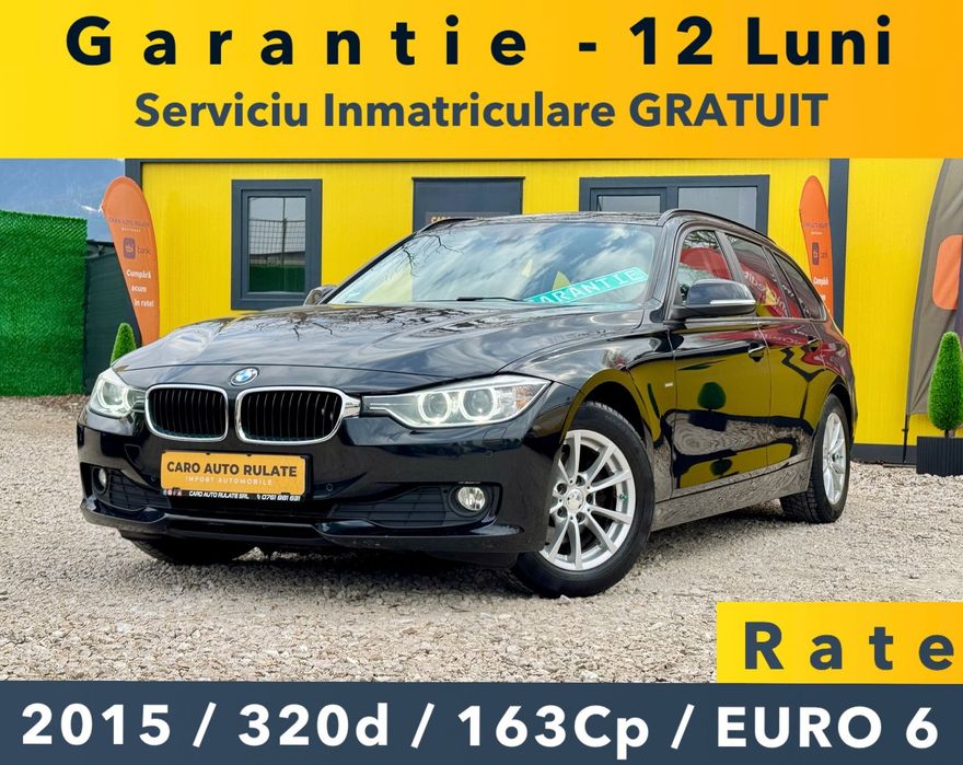 BMW Seria 3 320d 2015 -2.0d 163Cp-EURO6-Automata-Km Reali-Parc Auto-Rate-GARANTIE