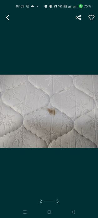 Б.у матрас беспружинный