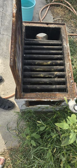 Печка с горелкой