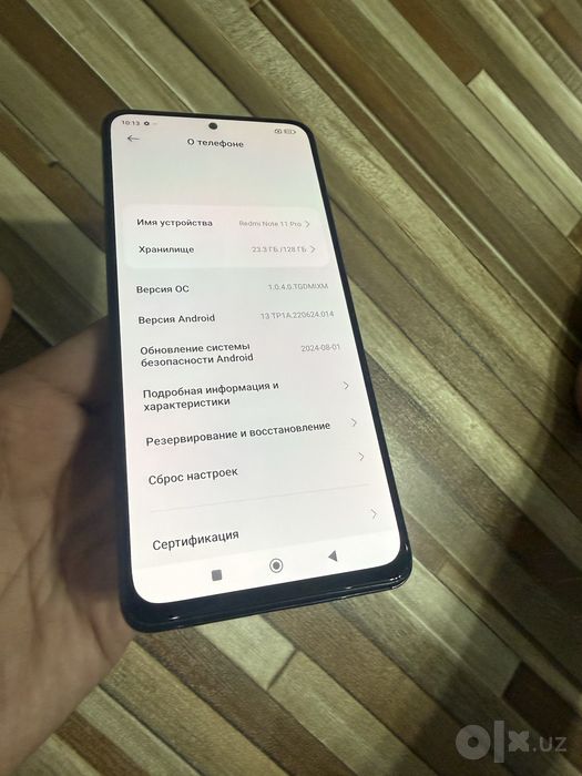 Redmi not 11 pro holati yaxshi