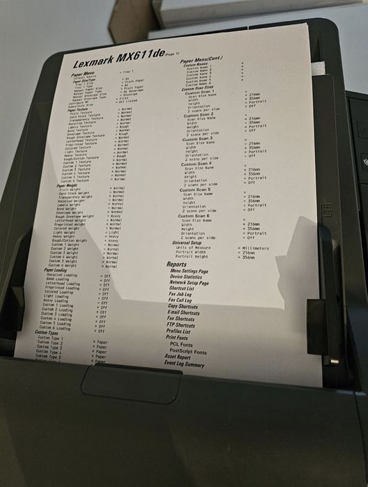 Лазерен мултифункционален принтер Lexmark МX611dе