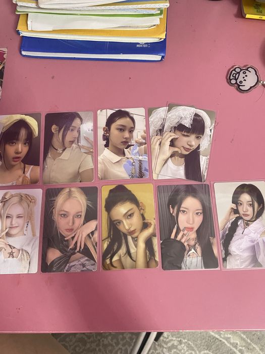 кпоп карточки официальные