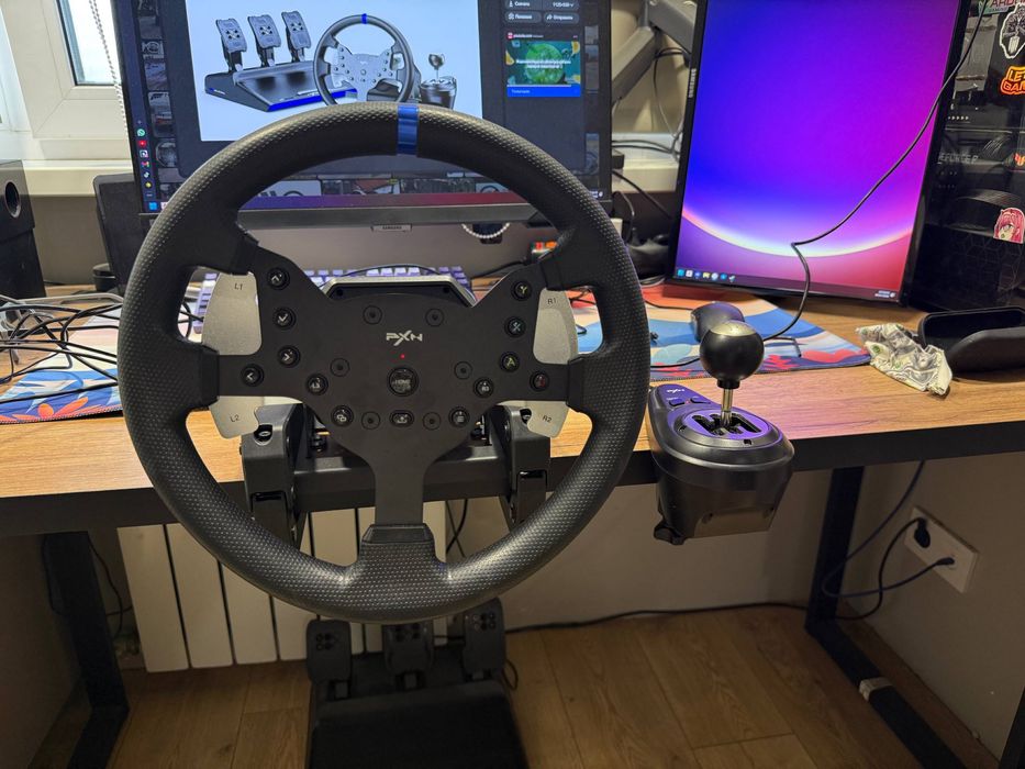 Продам игровой руль pxn v99