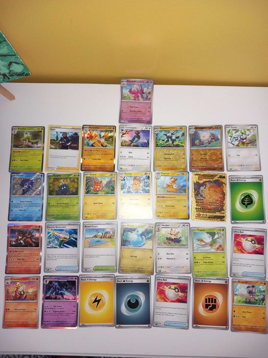 Vand cartonase POKEMON - ORIGINALE - 150 LEI fix - 29 BUCATI