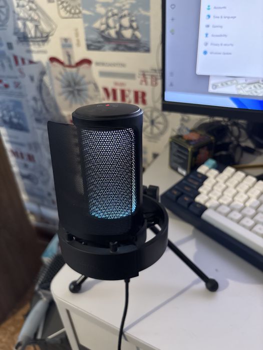 Микрофон Fifine A6V настольный стриминговый