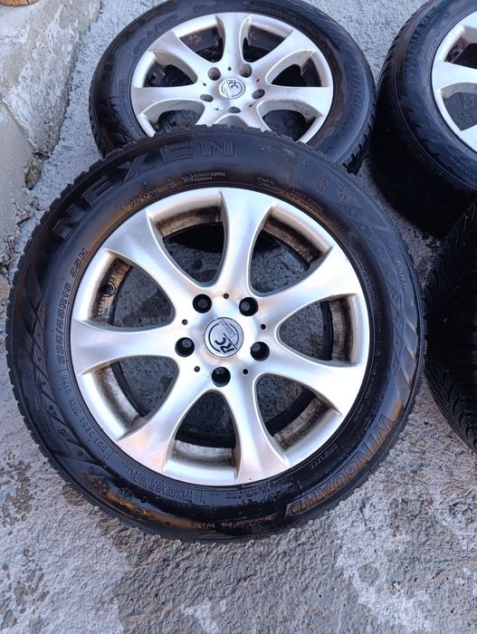 Джанти с зимни гуми за BMW 5x120