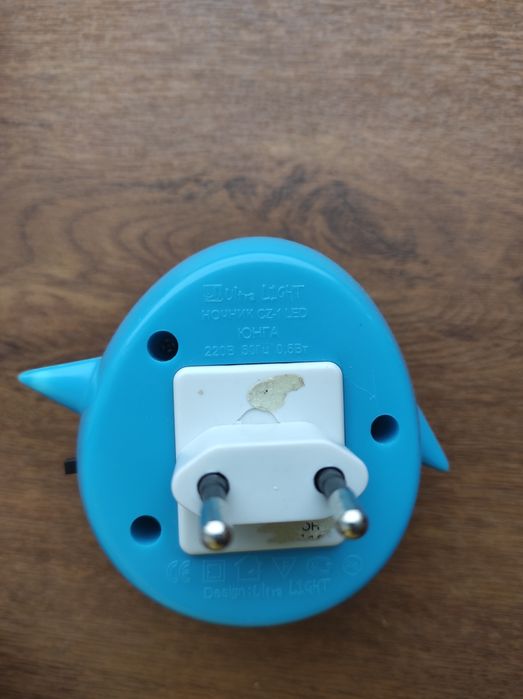 Ночник Ultra light, модель юнга, с выключателем