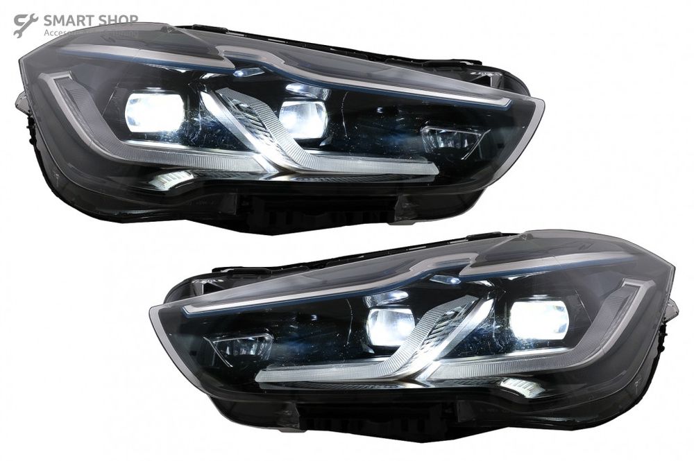 Faruri Full LED BMW X1 SUV F48 (2015-2020) Conversie de la Halogen la