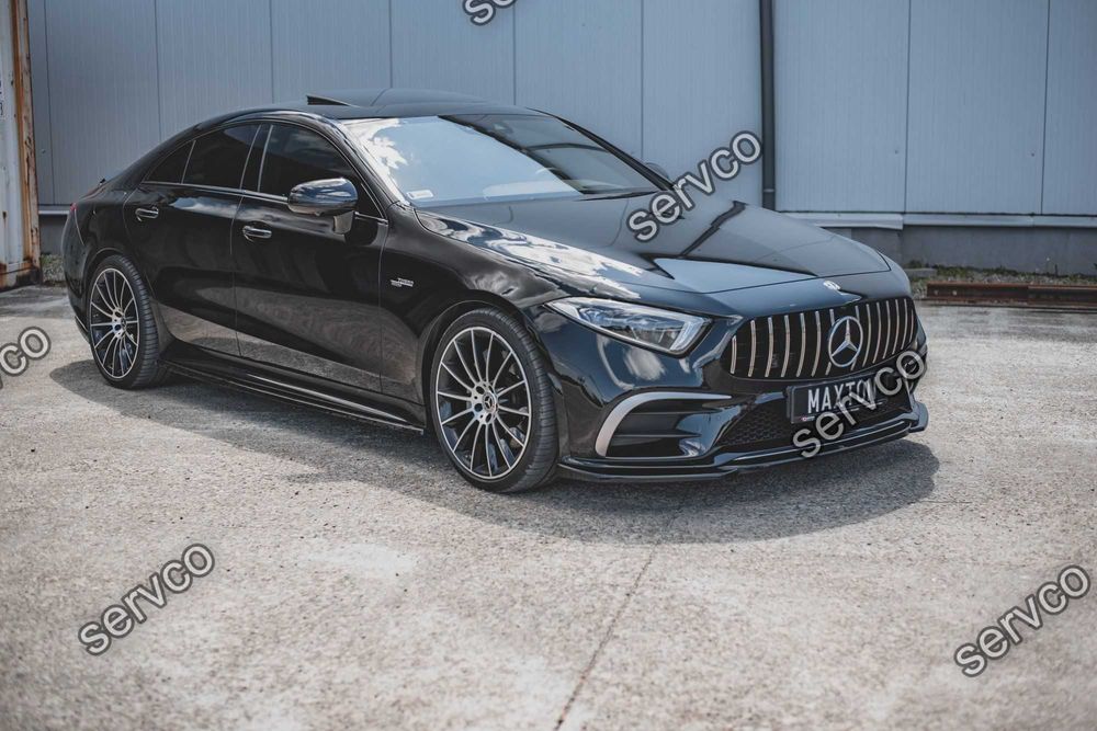 Prelungire bara fata Mercedes CLS C257 AMG-Line 2018- v3 Maxton Design