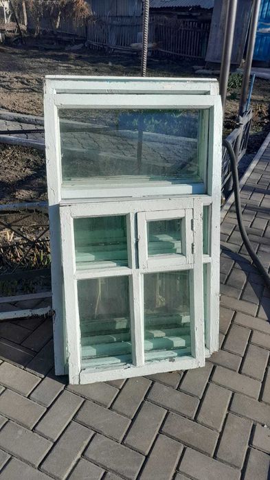 Окна - окно б\у деревянные