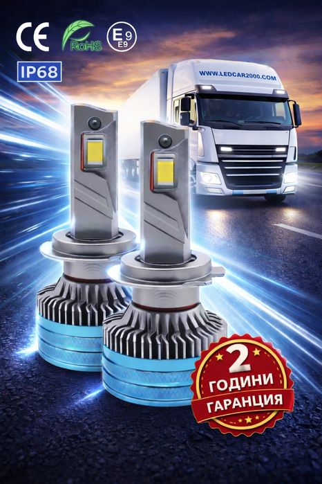 LED крушки за камиони – мощност и сигурност на пътя