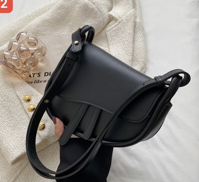 Сумка кросс-боди экокожа черный