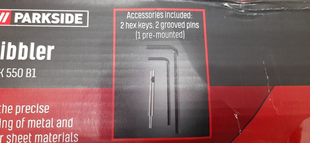 Masina de taiat tabla Parkside PMK 550 W, 2200 rpm,Nou!