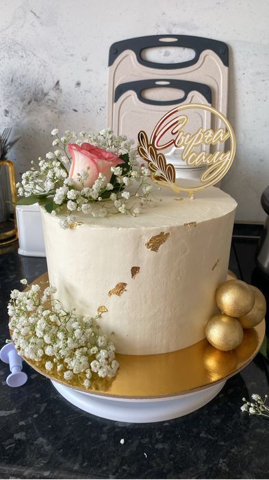 Торты на заказ, с натуральными продуктами