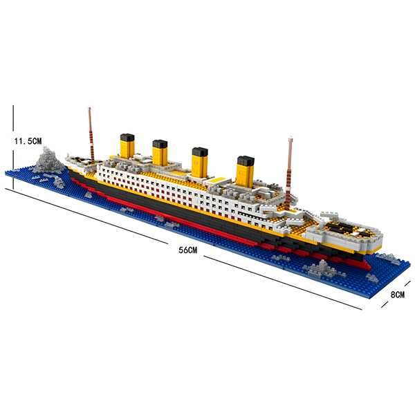 TIP LEGO Titanic 1860 piese CADOUA CRACIUN