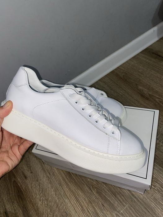 Кеды белые, удобные