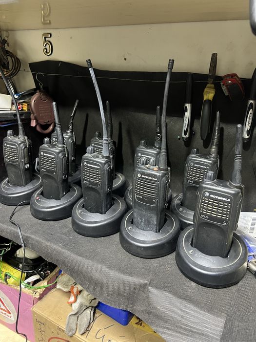 Рация motorola со станцией