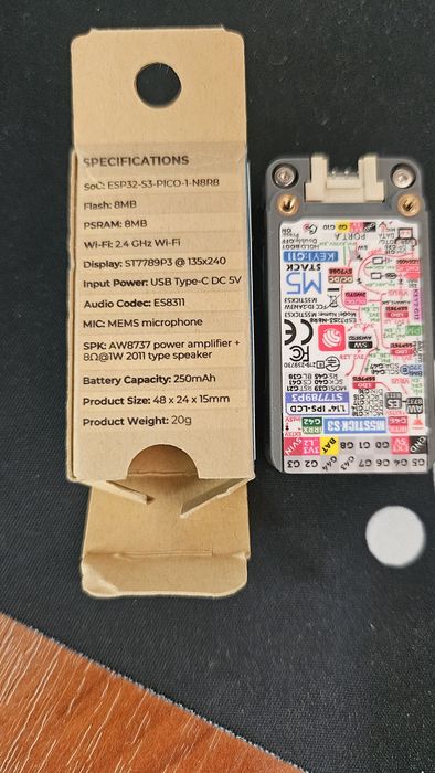 M5Stick S3 с прошивкой Bruce