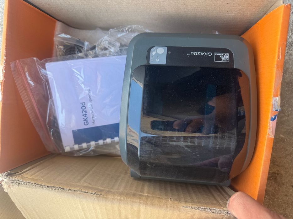 Принтер штрих кода Zebra GK420D