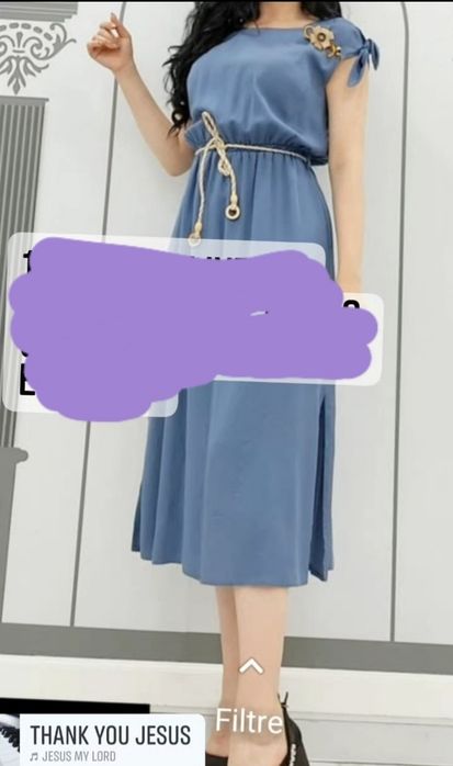 Rochie de vară cu maneci scurte