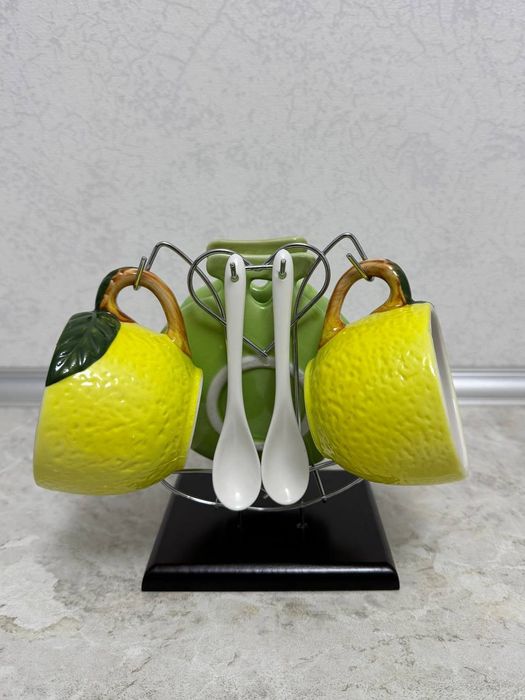 СРОЧНО! Продается керамический набор ,, Лимонный Сад"