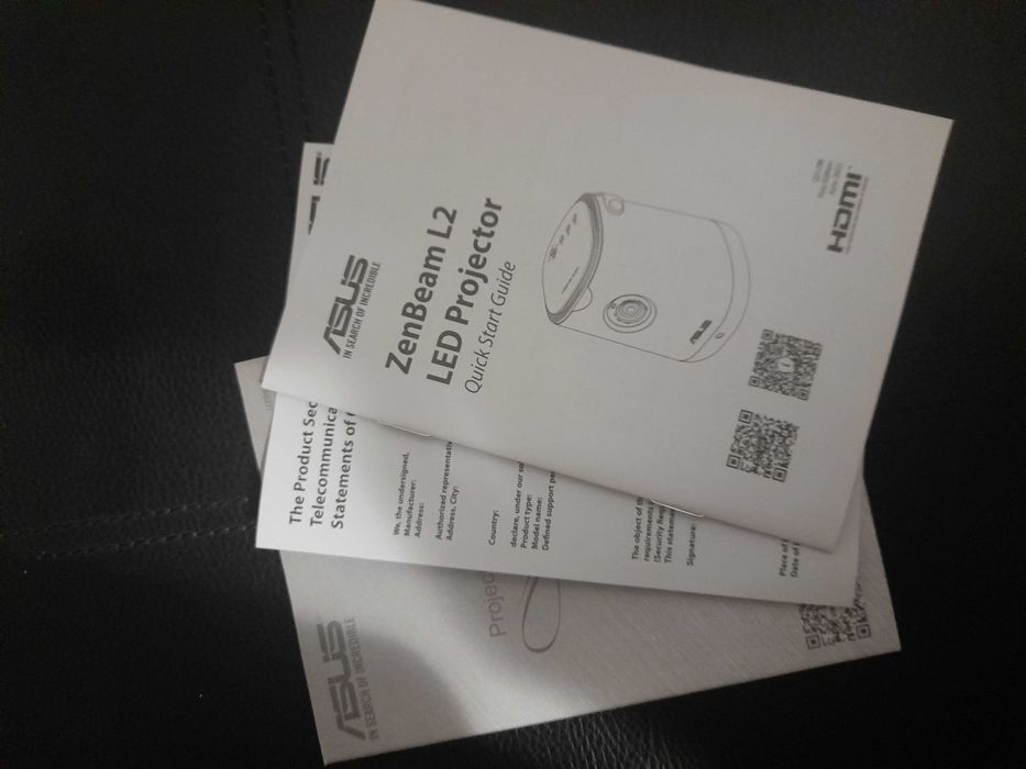 ASUS Zen Beam L2  LED Projector НОВО!Безплатна доставка!