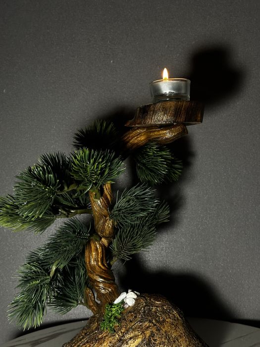 Бонсай  подсвечники