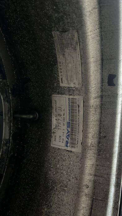 Диски разборные  5х114.3  Rays оригинал