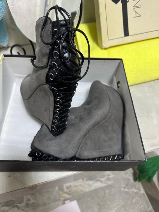 Батильоны замшевые