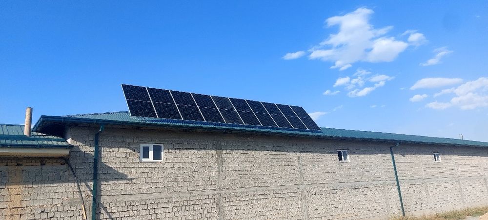 Quyosh panellari    Солнечные панели установка  Электрика монтаж