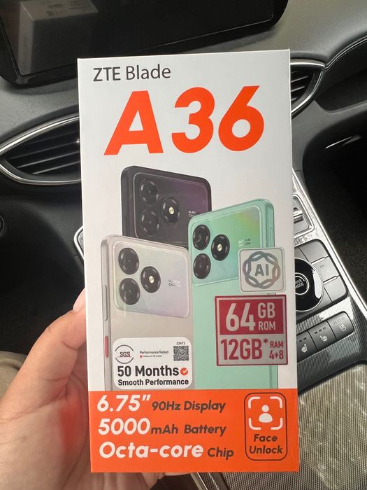 Новый! ZTE blade A36