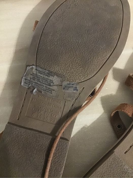 Сандали с естествена кожа 36