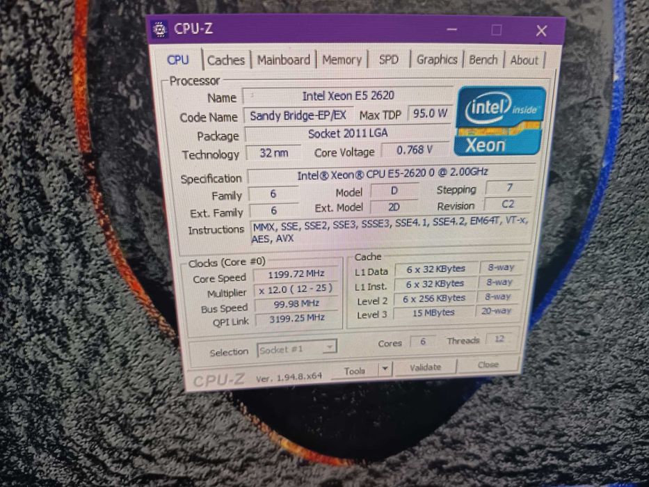 Placa baza socket 2011 + cpu 12 core, Gigabyte X79-UD3 + Xeon E5 2620