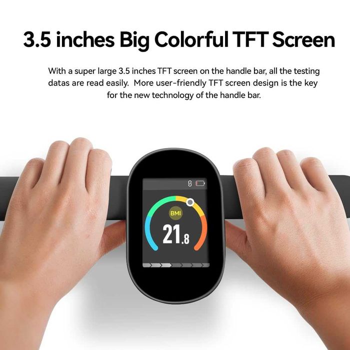 Cantar personal Smart Fitdays 8 Electrozi Analiza Corporala Bluetooth