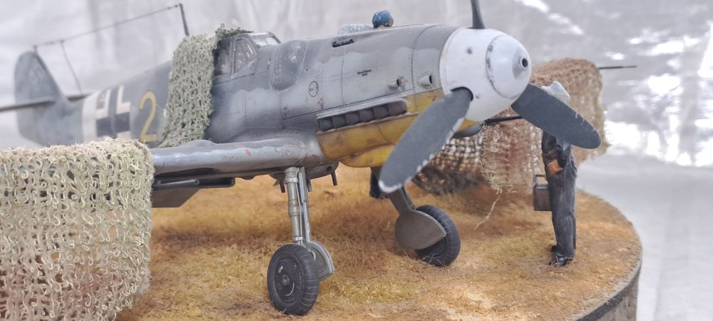 Сборная модель самолёта BF-109 G-6