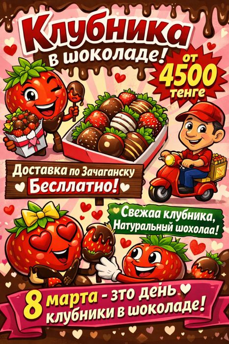 Клубника в шоколаде