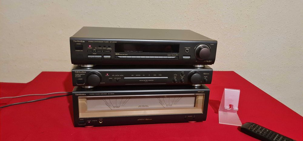 Technics SE A 900 S+ Preamp SU C 800 U Tuner ST GT 550