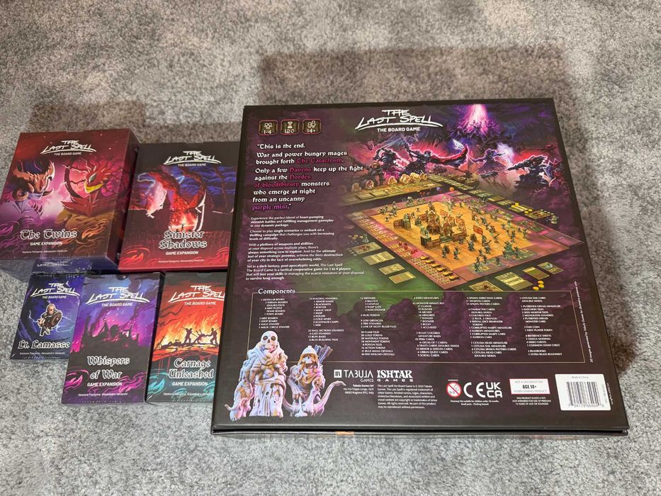 The Last Spell: The Board Game + 5 extensii (Gamefound)