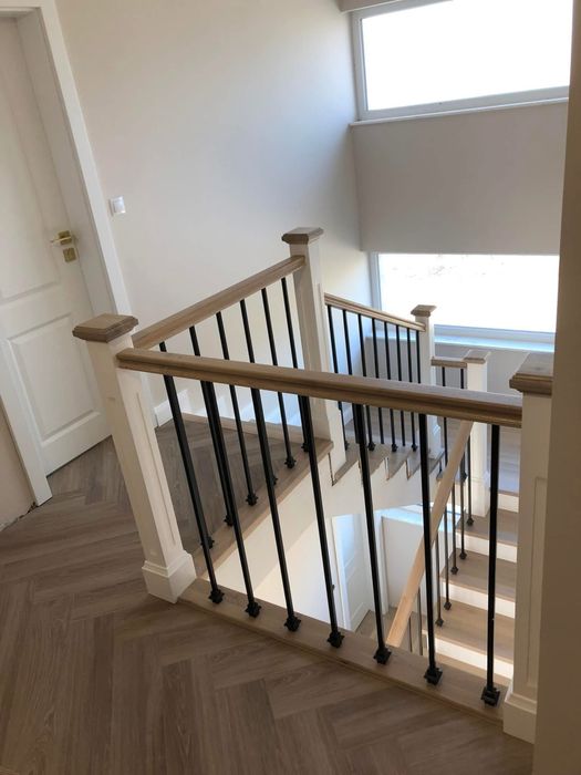 Scari lemn / trepte lemn / balustrade din lemn / riflaje