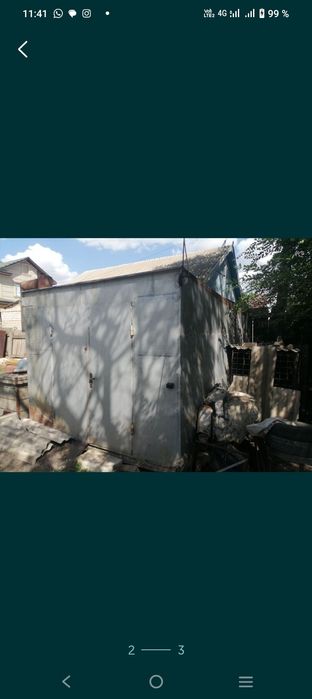 Продам железный гараж