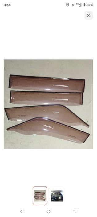 Продам дефлекторы на Паджеро 2