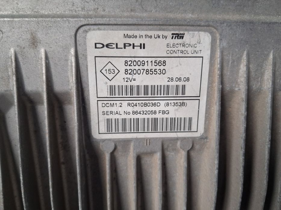 Компютър двигател Dacia Logan 1.5dci